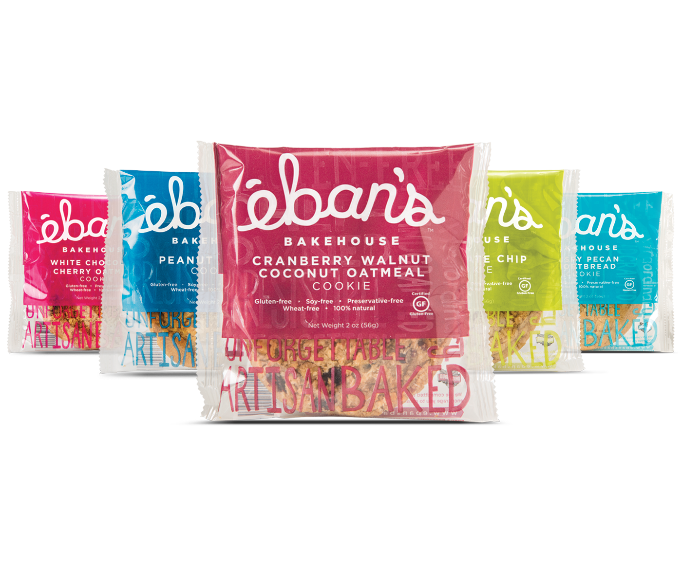 Cranberry Walnut Coconut Oatmeal Cookies - 12 pack