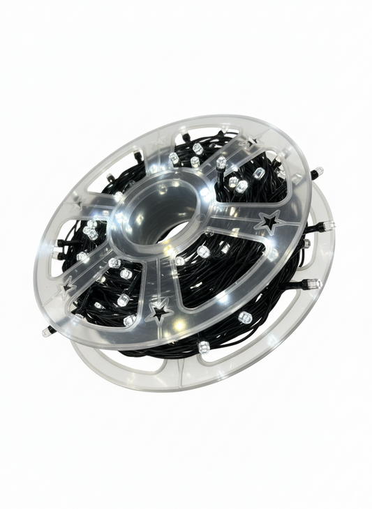 300 LED String Light Super Bright Roll - White