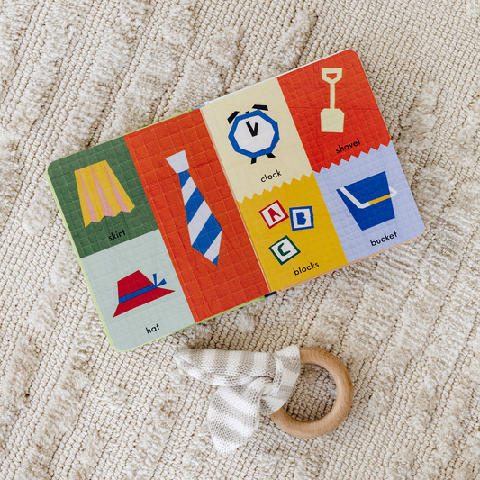 First Words with Cute Quilted Friends