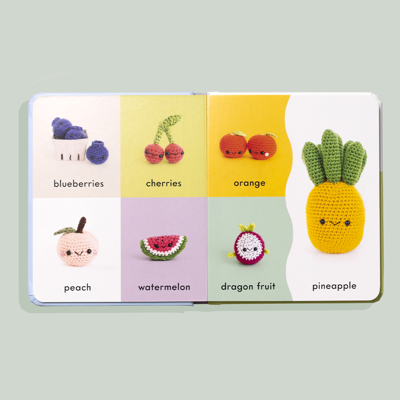First Words with Cute Embroidered Friends
