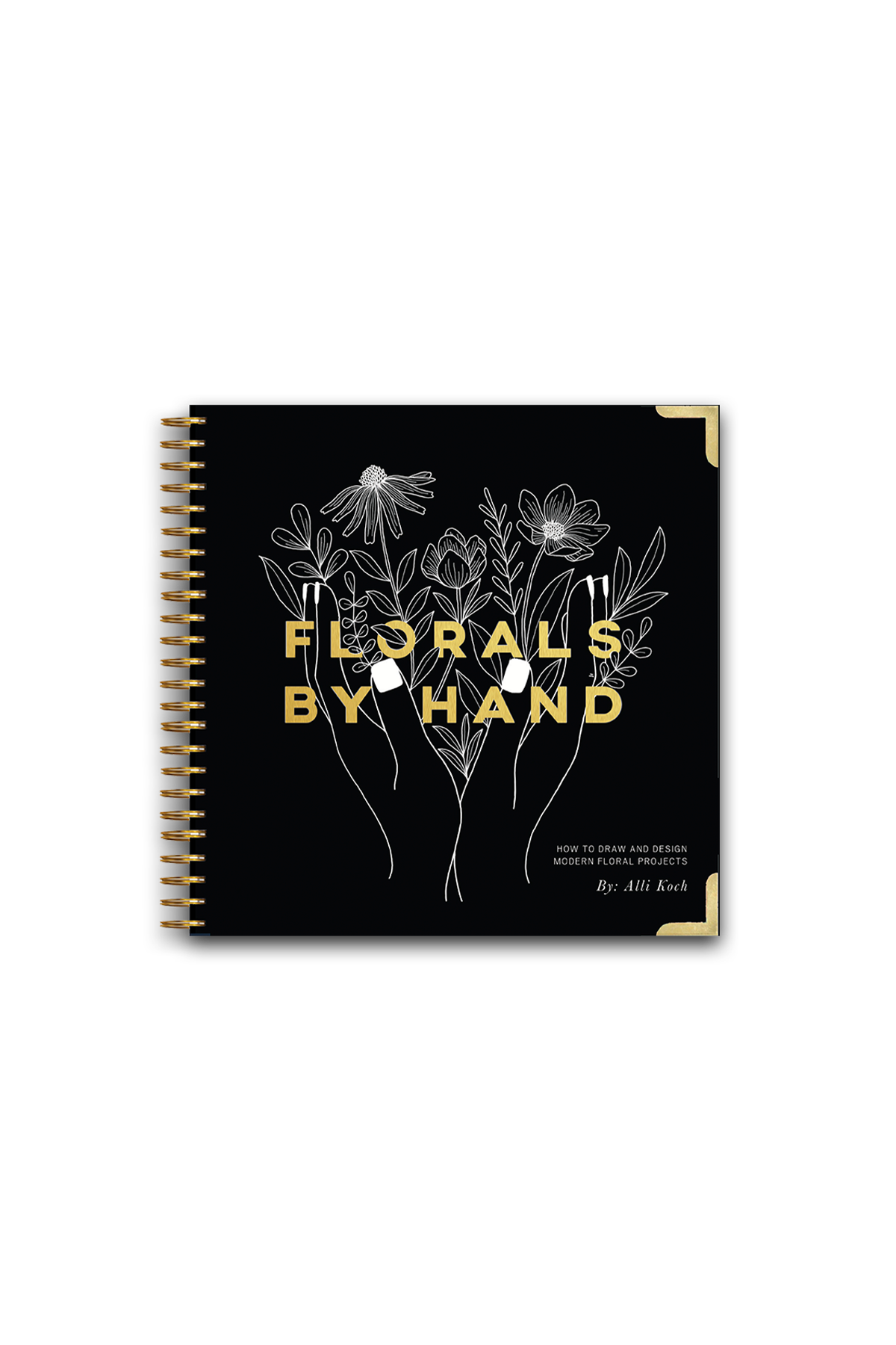 Florals By Hand (Spiral Bound)