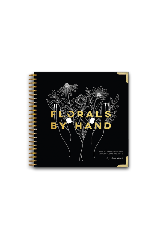 Florals By Hand (Spiral Bound)