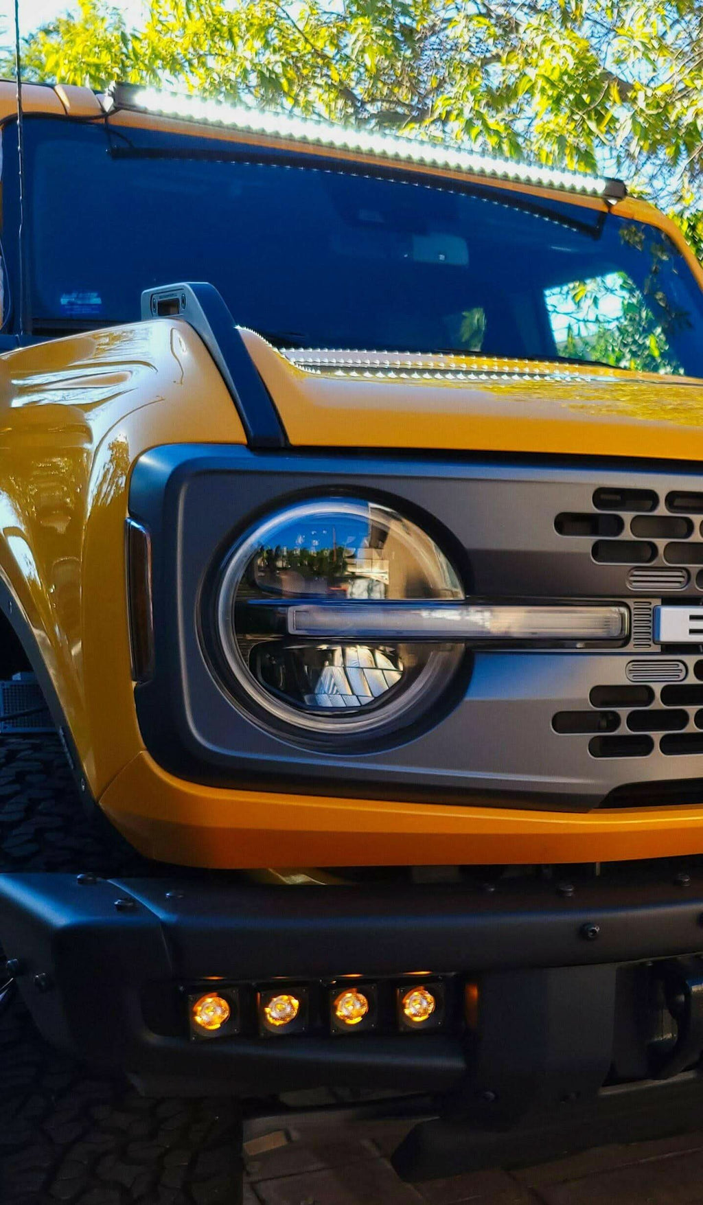 2021+ Ford Bronco Modular Bumper Dual Function Fog Light Kit