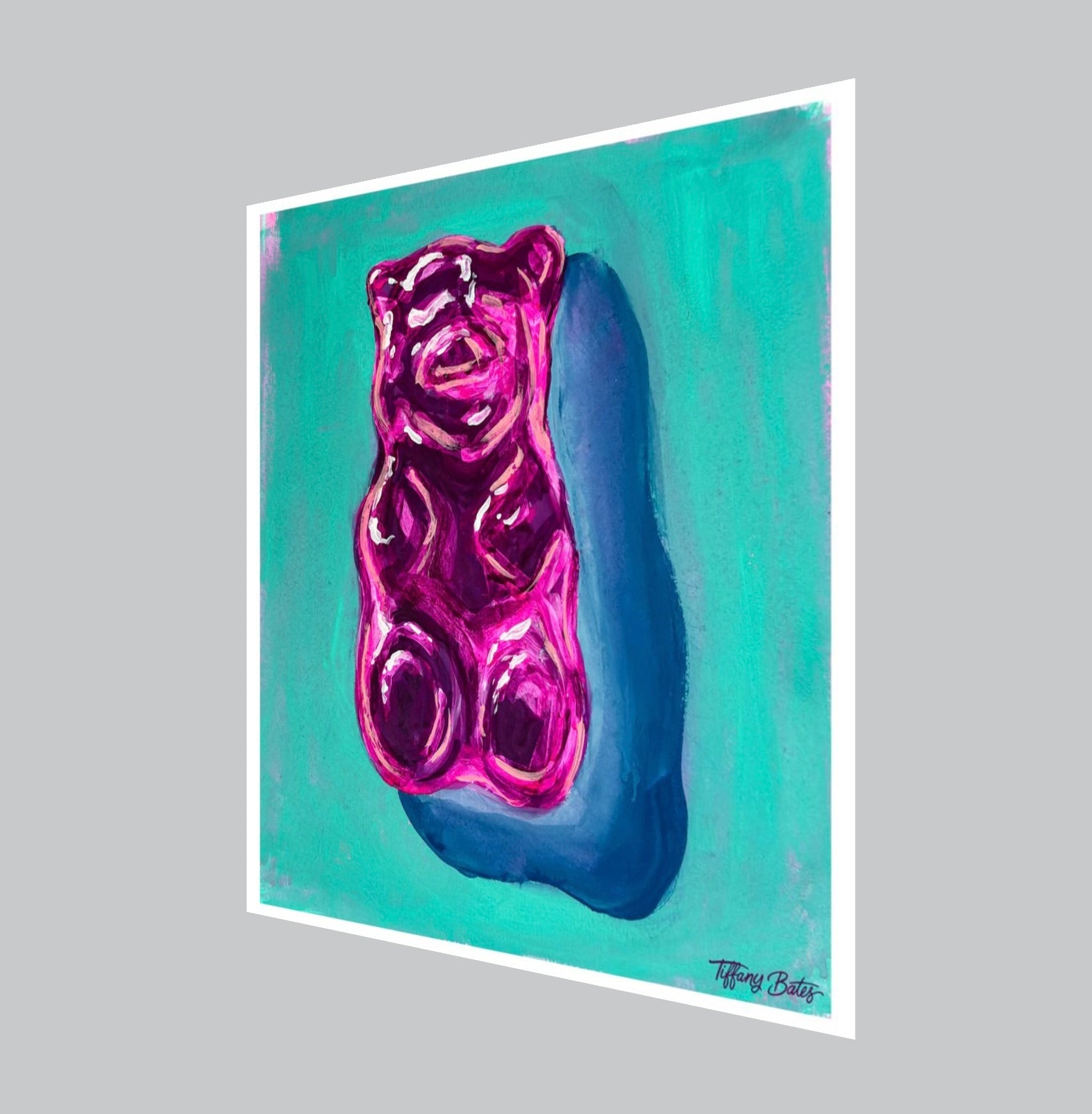 Gummy Bear Glow - Fine Art Print - 8” x 8”