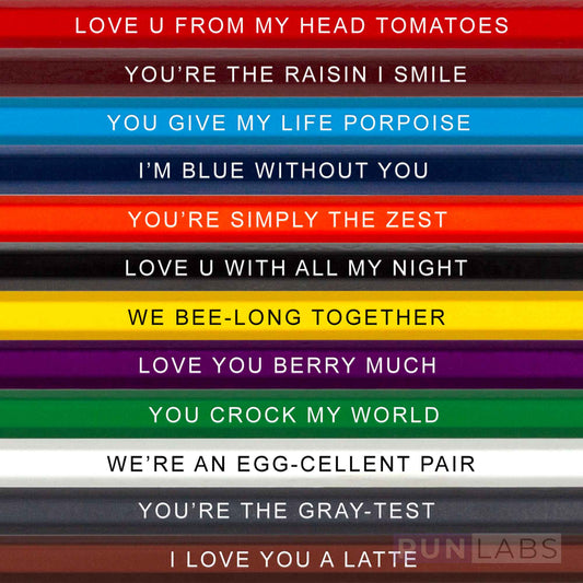 I Love Hues Colored Pencil Set