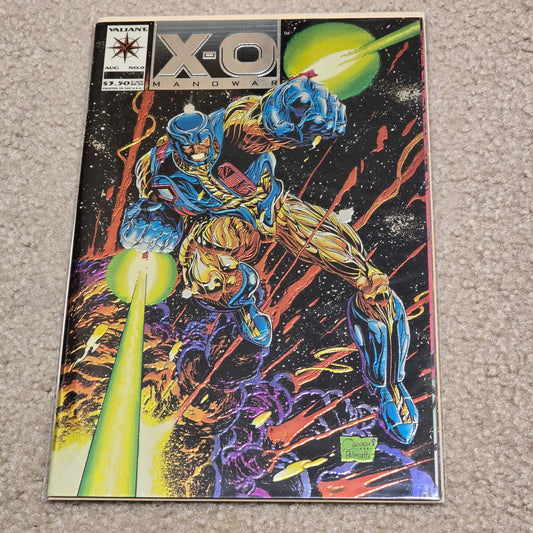 X-O Manowar #0 Valiant Comics 1992 Jim Shooter Era Sci-Fi Hero