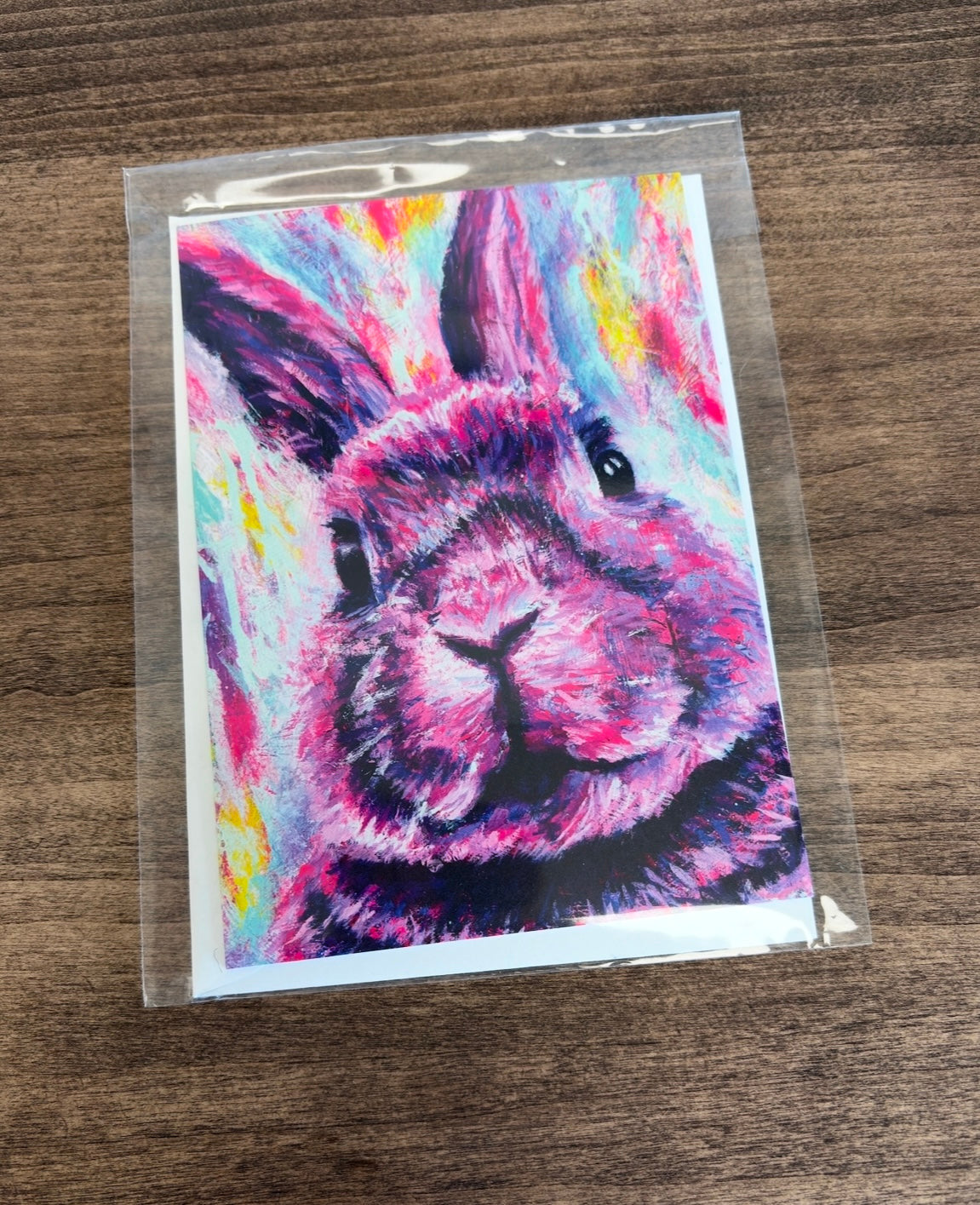 Electric Hare - Greeting Card