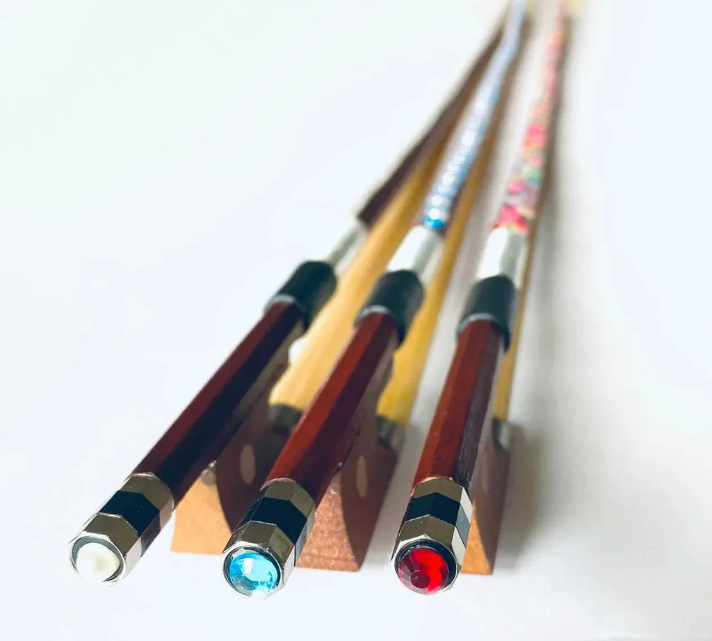 Rozanna's Bling Multi Color Violin Bow