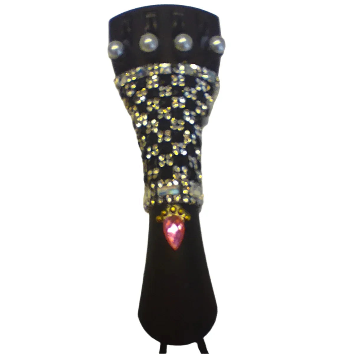 Rozanna's Onyx Lattice Violin Tailpiece