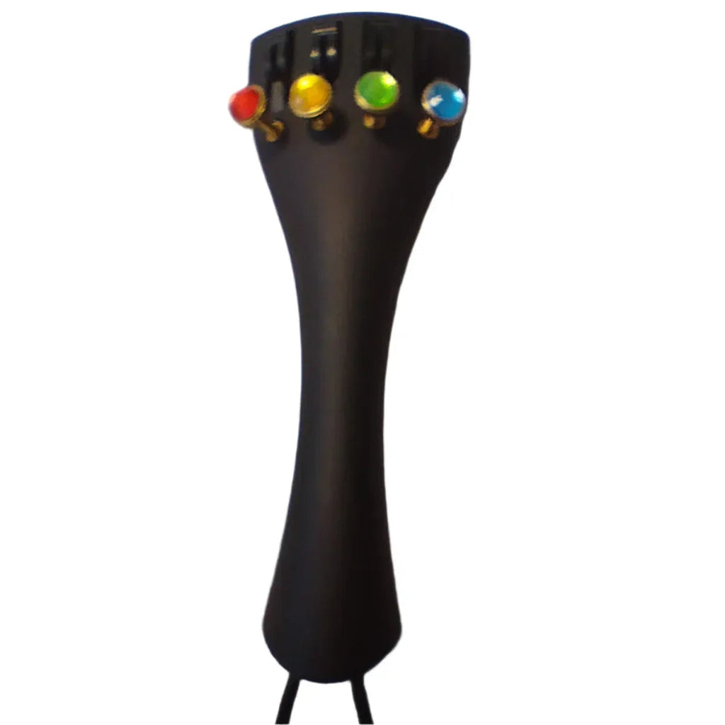 Color Coded Crystaline Violin Tailpiece