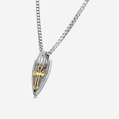 KONSTANTINO – “Myrmidones” Sterling Silver & Bronze Necklace – KOKJ372-131-300-22

Chain Length: 22.0 in.