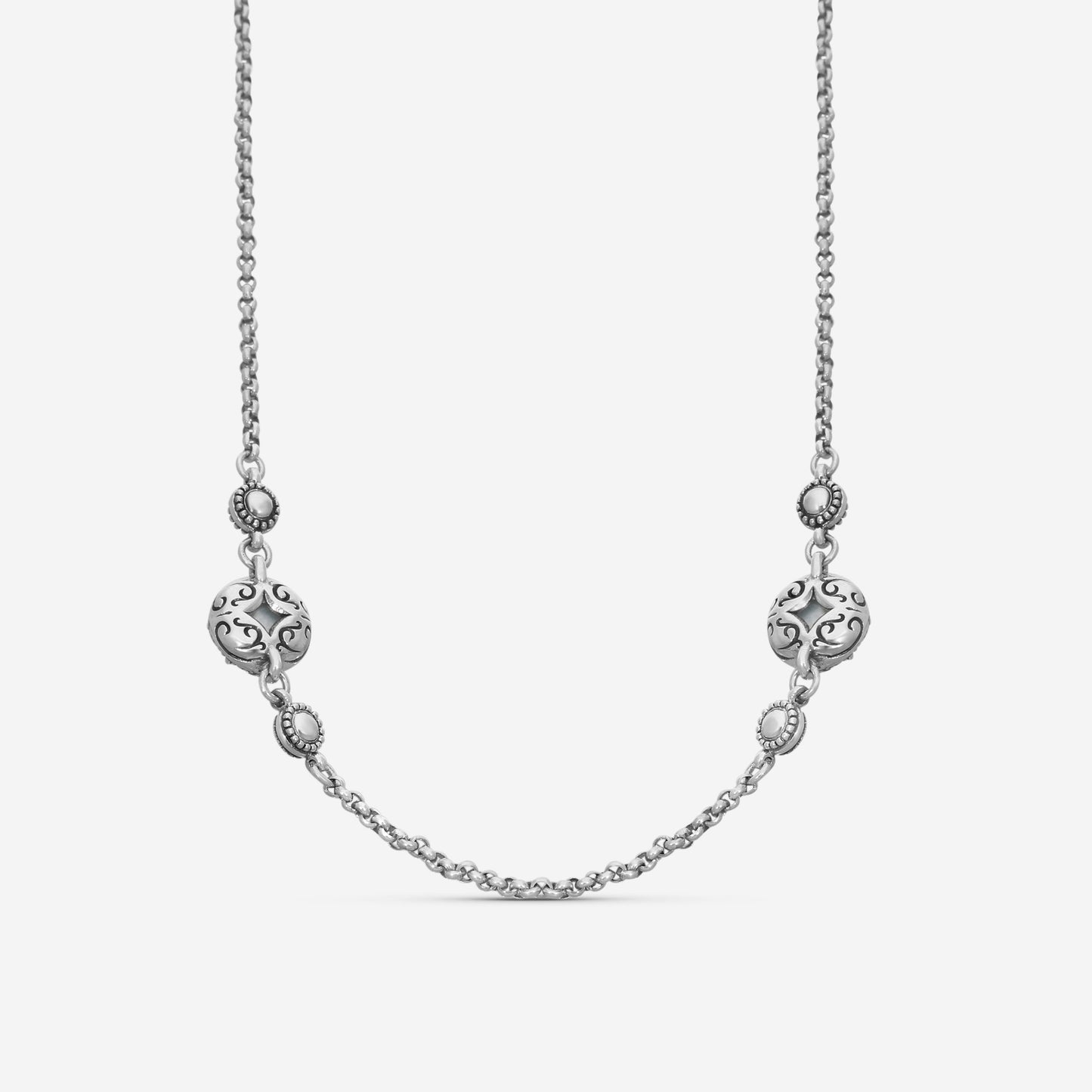 KONSTANTINO – “Gen K 2” Sterling Silver, Aquamarine Triplet Necklace (AT: 8 mm) – KOKJ501-131-655-20 2U

Chain Length: 20.0 in.