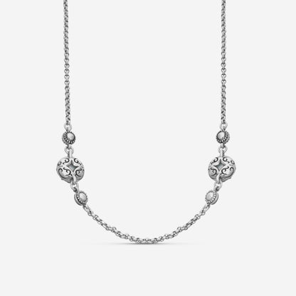 KONSTANTINO – “Gen K 2” Sterling Silver, Aquamarine Triplet Necklace (AT: 8 mm) – KOKJ501-131-655-18 2U

Chain Length: 18.0 in.