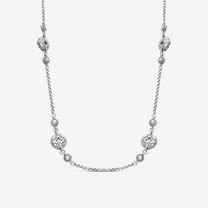 KONSTANTINO – “Gen K 2” Sterling Silver, Blue Spinel Doublet Necklace (SPN: 8 mm) – KOKJ503-131-650-22 4U

Chain Length: 22.0 in.