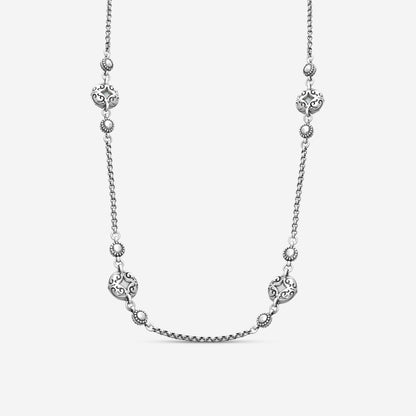 KONSTANTINO – “Gen K 2” Sterling Silver, Aquamarine Triplet Necklace (AT: 8 mm) – KOKJ503-131-655-22 4U

Chain Length: 22.0 in.