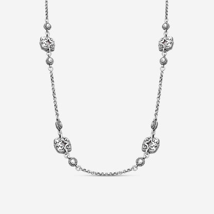 KONSTANTINO – “Gen K 2” Sterling Silver, Amethyst Triplet Necklace (AT: 8 mm) – KOKJ504-131-653-22 4U

Chain Length: 22.0 in.