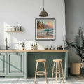 Malibu Surf Sunset: Iconic California Beach & Pacific Ocean Oil Painting