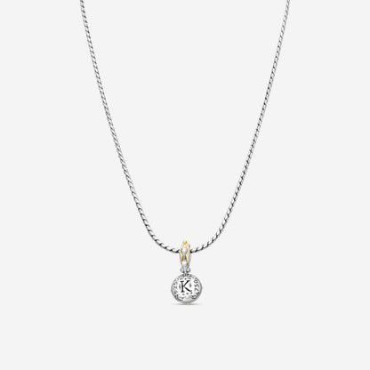KONSTANTINO - "Gen K 2" Sterling Silver & 18k Yellow Gold, Purple Agate Triplet Pendant (PUR: 10mm) - MEKJ764-651

Pendant Dimensions: 1.00 x 0.50 in.
S/S Chain Included:CHKJ22-131-18 (Length - 18in.)