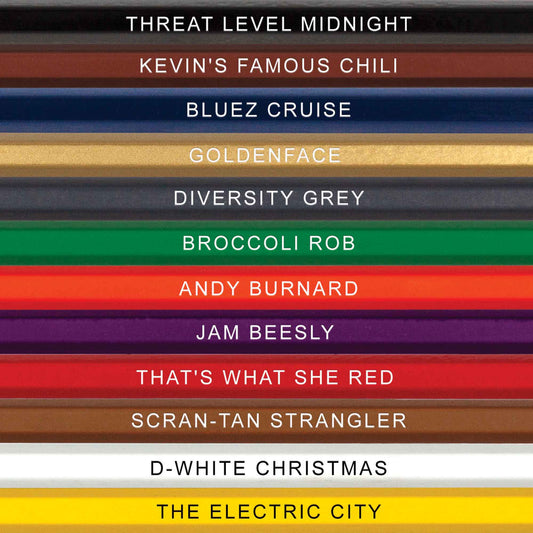 Office Colors Colored Pencils for Fans of The Office