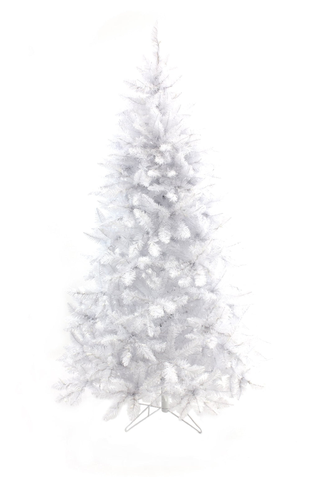 White Spruce Tree with Metal Stand