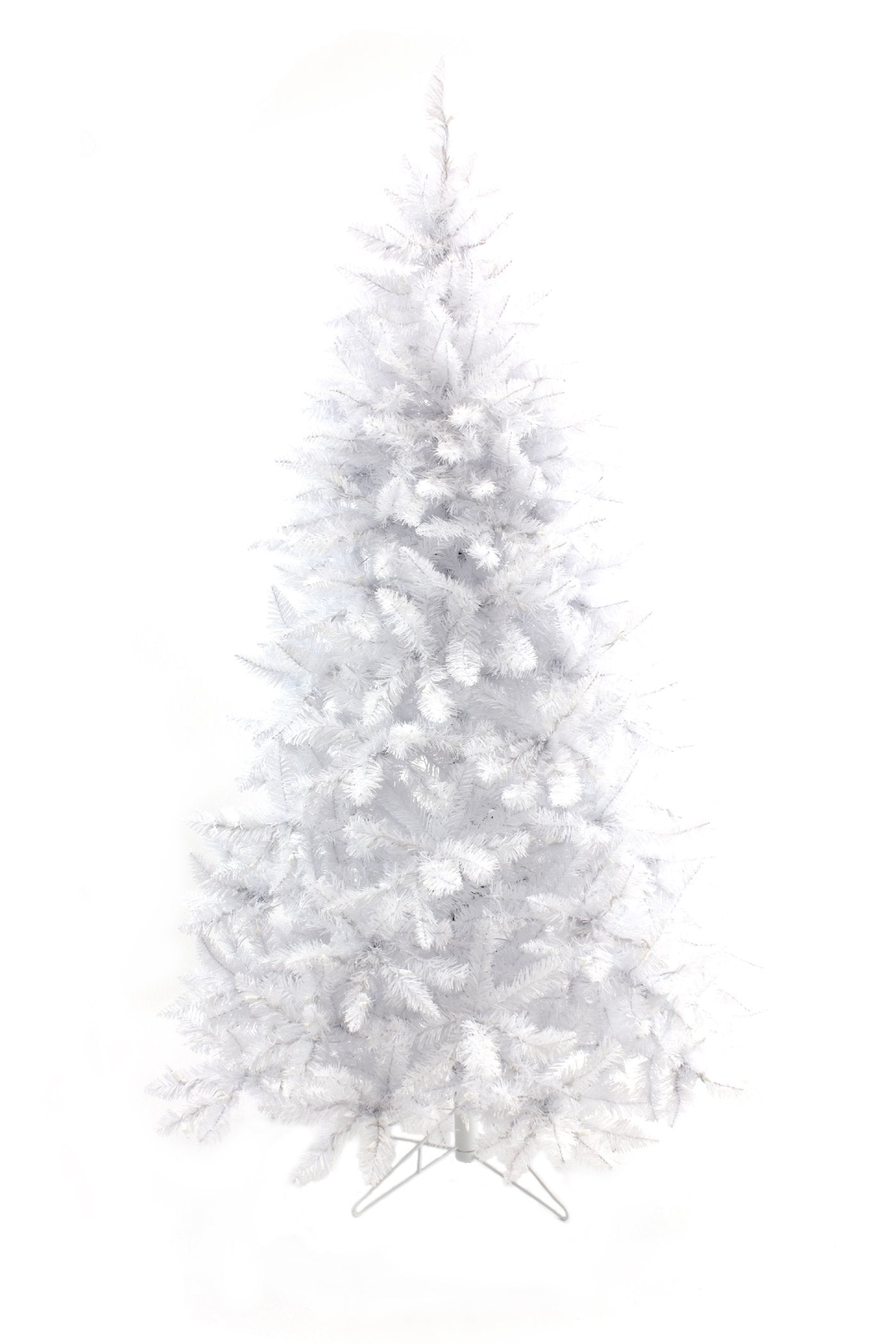 White Spruce Tree with Metal Stand