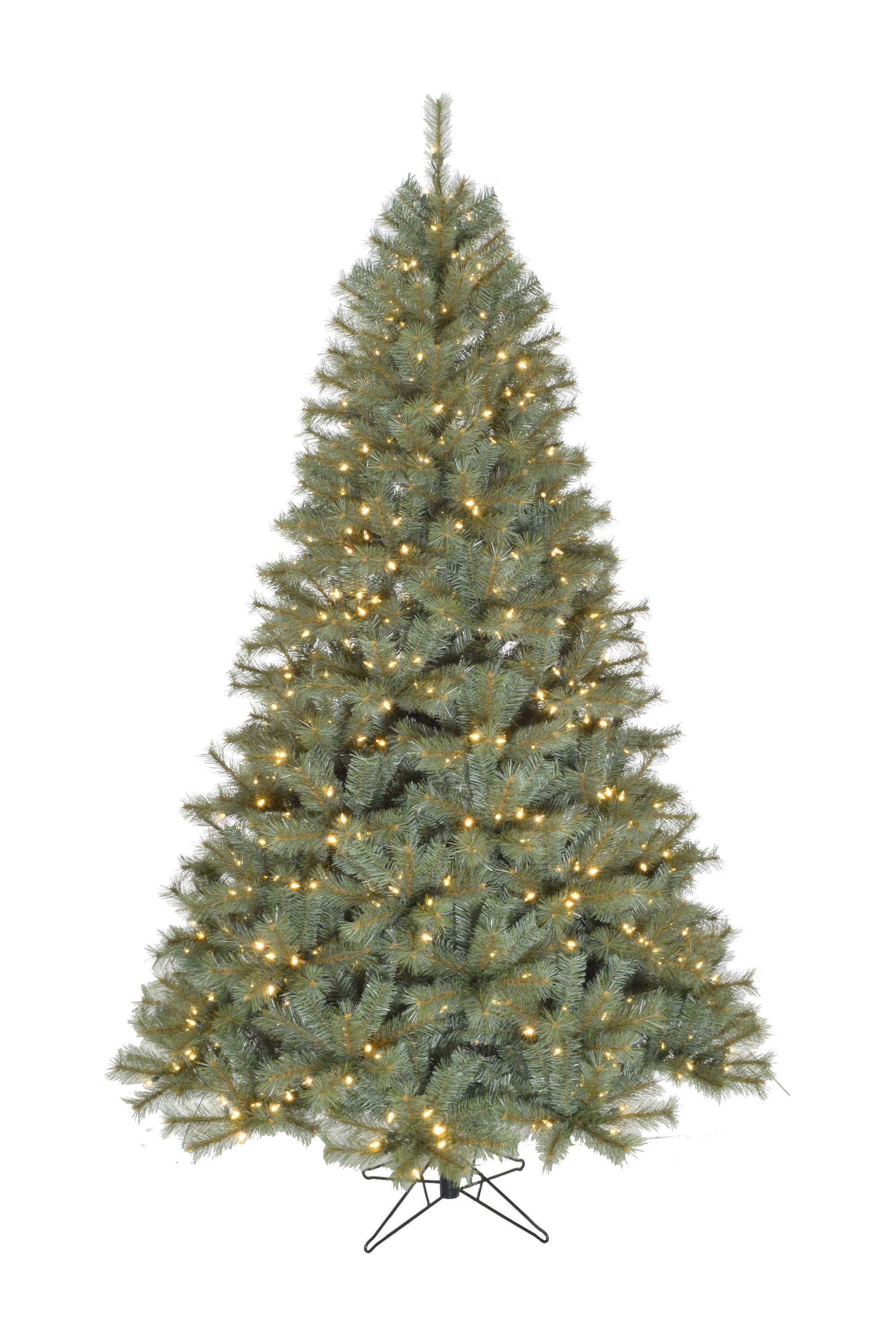 5' Pre-lit Classic Spruce Tree with Metal Stand and Instant Connect