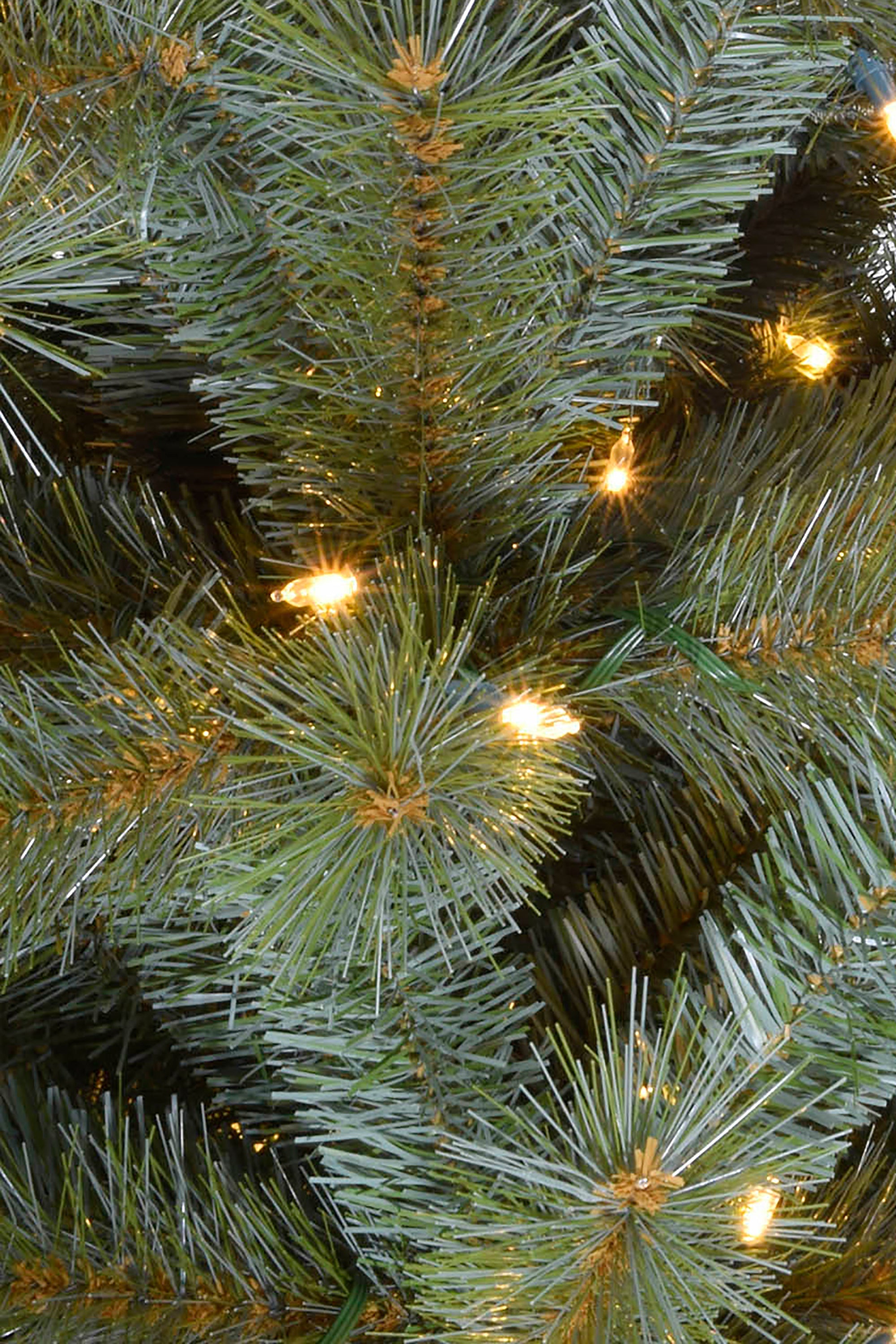 5' Pre-lit Classic Spruce Tree with Metal Stand and Instant Connect