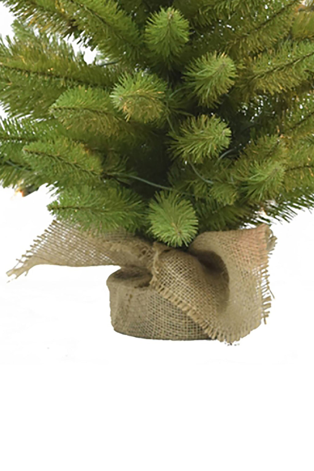 3' Tabletop Christmas Tree with Burlap Base