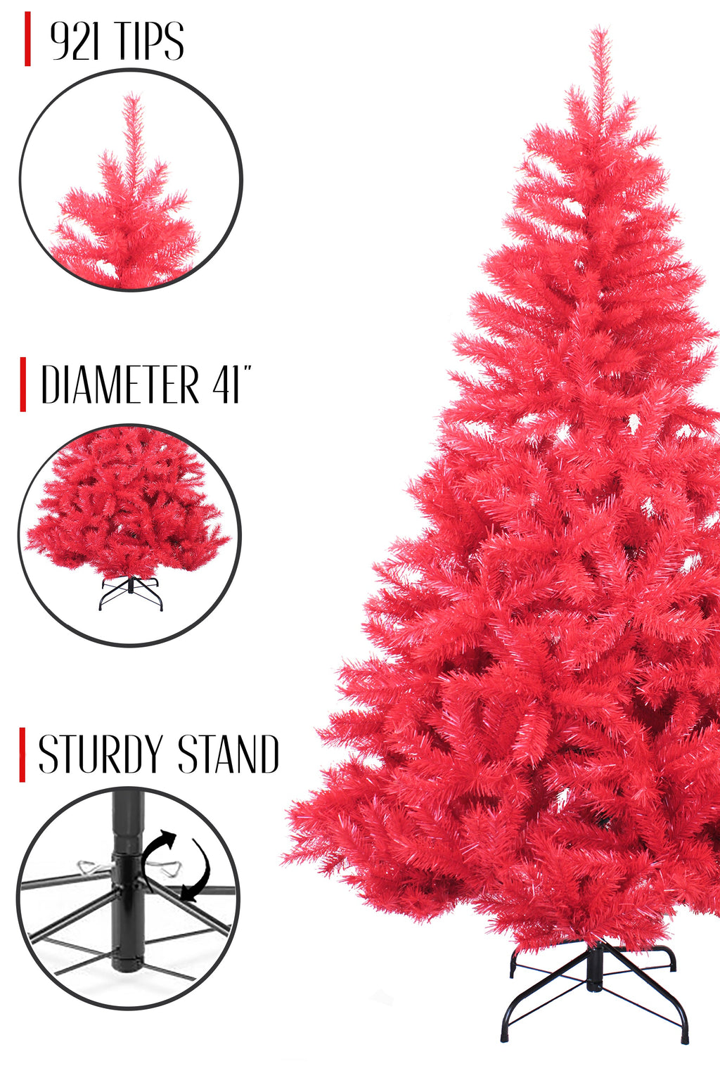 6' Red Norway Pine Tree
