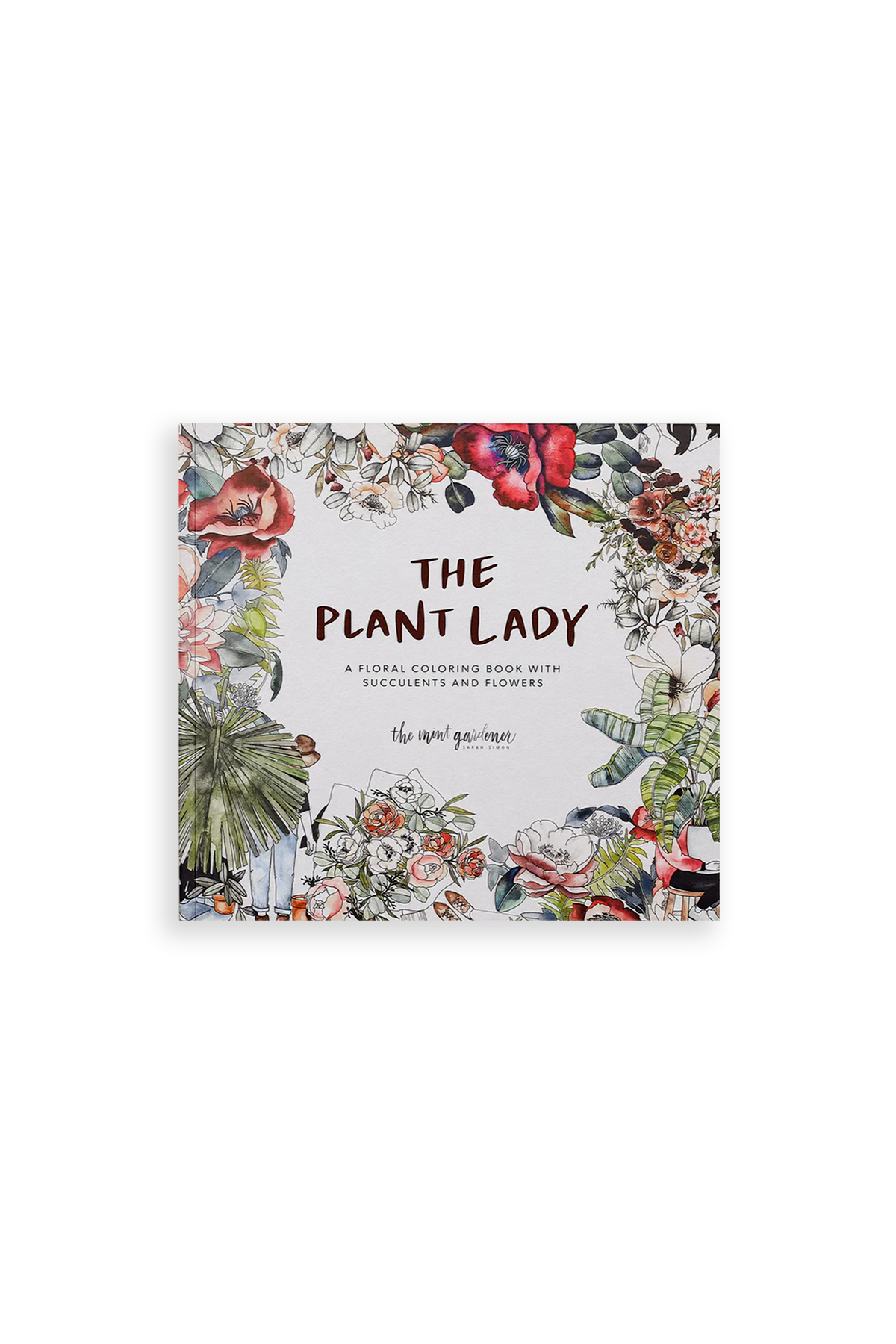 Plant Lady: A Coloring Book