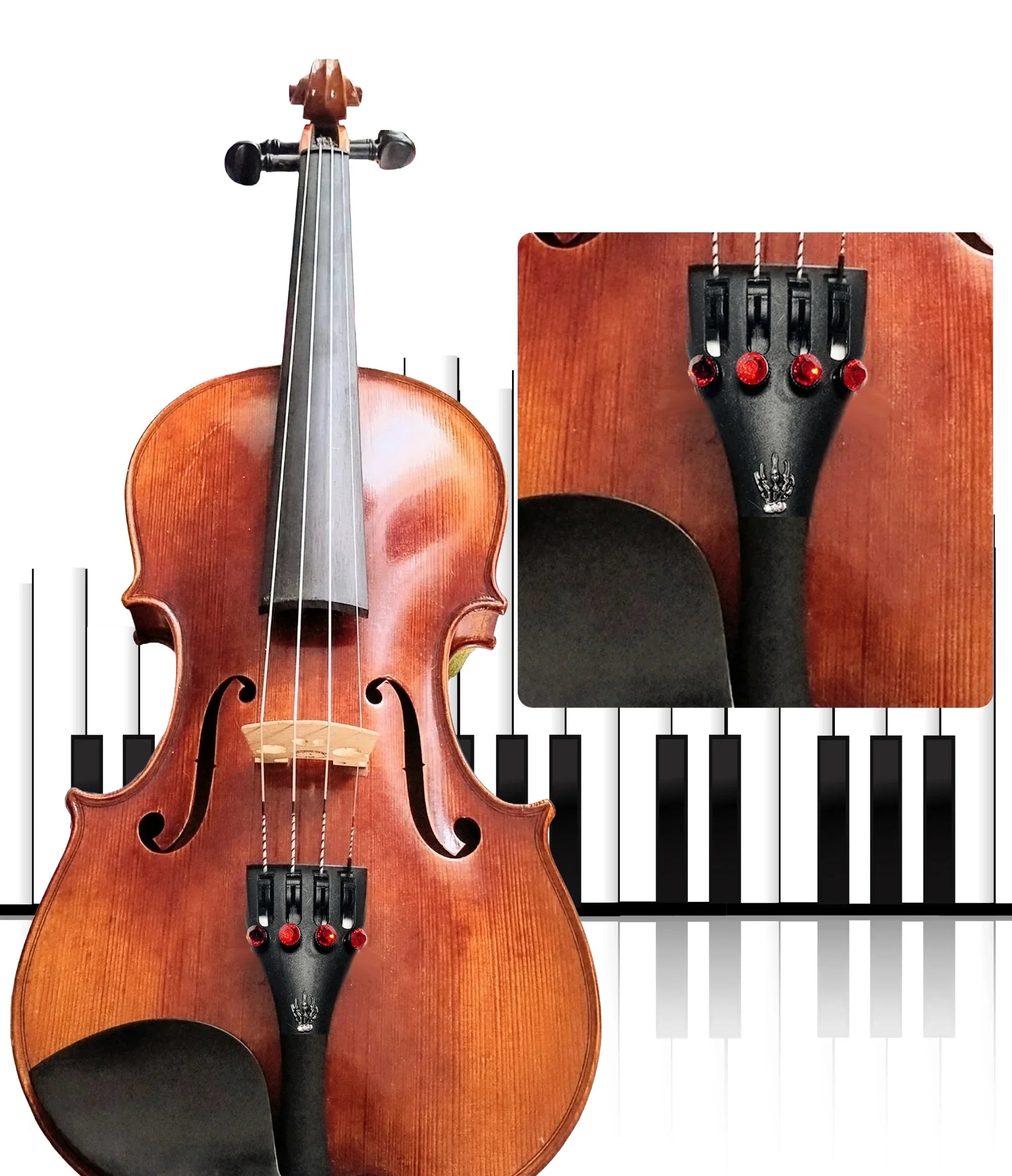 Rozanna's Lumina Artist Violin Outfit (Skeleton Hand)