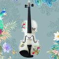 Butterfly 1/4 White Violin Outfit SUPER SAVINGS