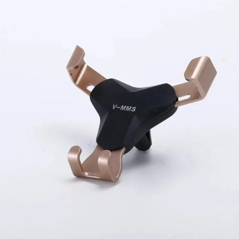 Hot Car Mounted Gravity Mobile Phone Holder Air Outlet Gravity CellPhone GPS Navigation Stand Y Bracket for Automotive Universal