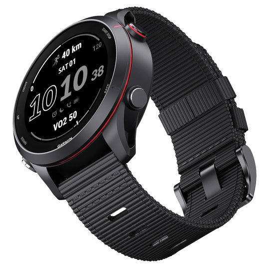 COROS Nylon Braided Watch Band - Unisex Magnetic Strap, Durable