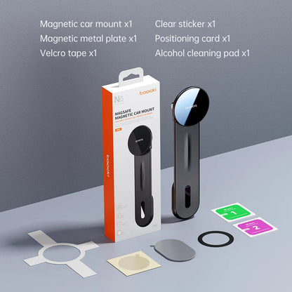 Toocki N52 Strong Magnetic Car Phone Holder Rotation Mobile Bracket GPS Cell Phone Stand in Car For Magsafe For iPhone15 14 13