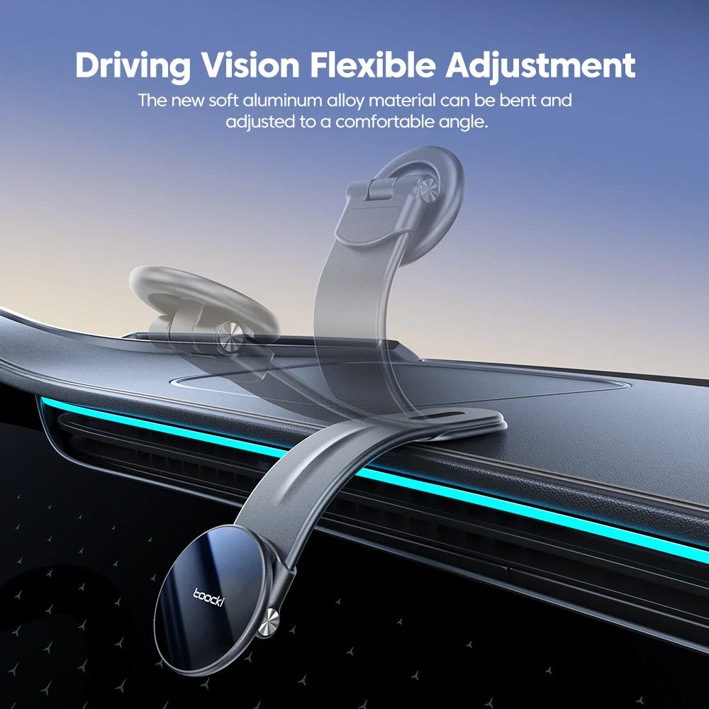 Toocki N52 Strong Magnetic Car Phone Holder Rotation Mobile Bracket GPS Cell Phone Stand in Car For Magsafe For iPhone15 14 13