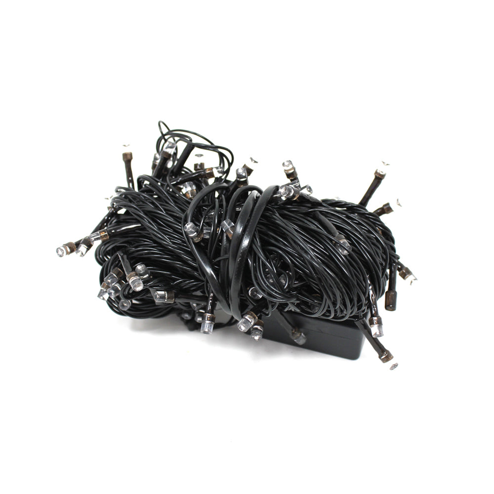 100 LED Black Cable Multifunction Plug in - 32' long