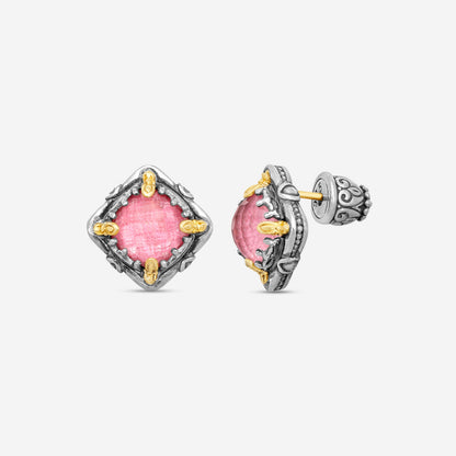 KONSTANTINO - "Gen K" Sterling Silver & 18k Yellow Gold, Tulite Doublet Earrings (TUL: 7.50mm) - SKKJ685-548

Earring Dimensions: 0.44 in.