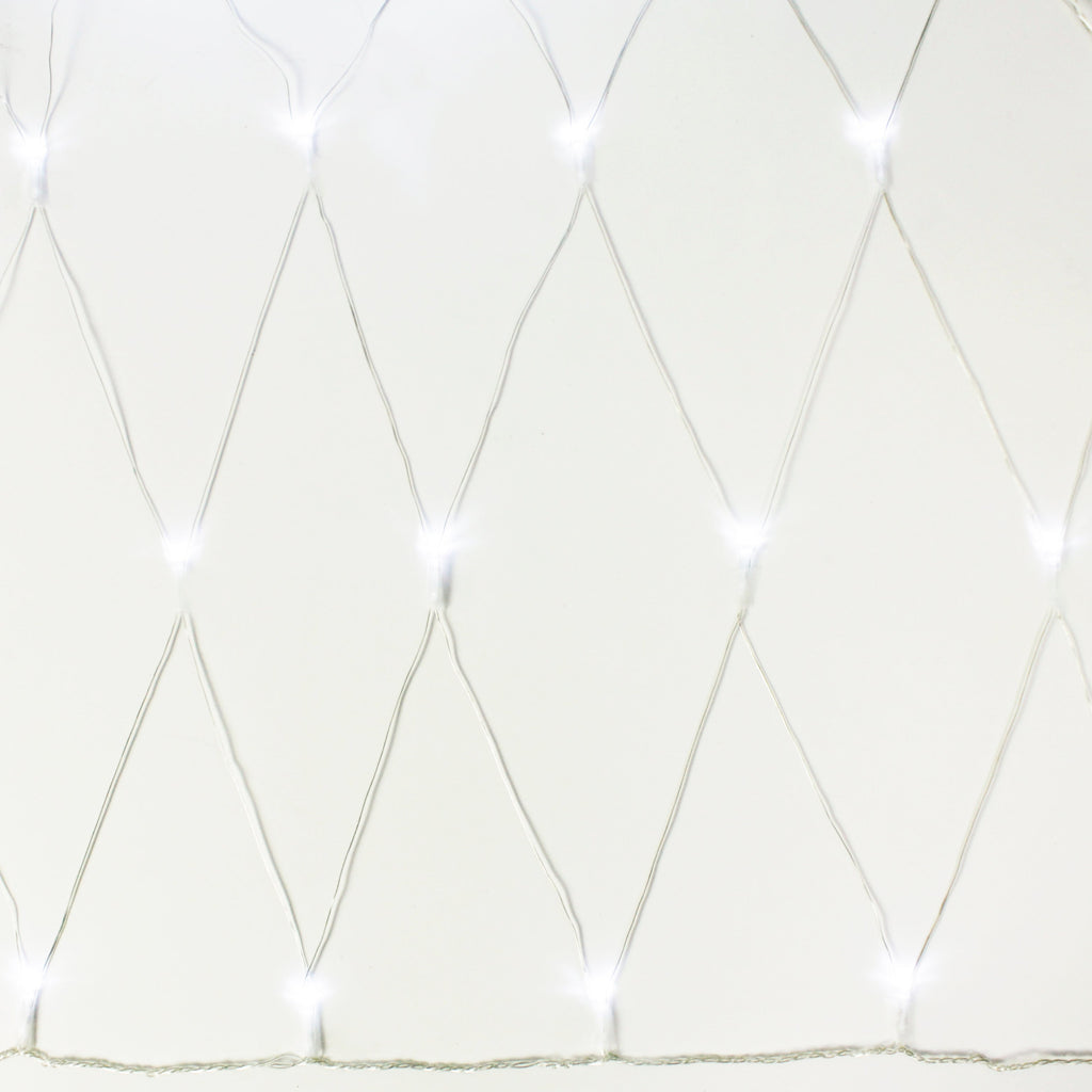 100 LED 4.9ft x 4.9ft Net lights - White