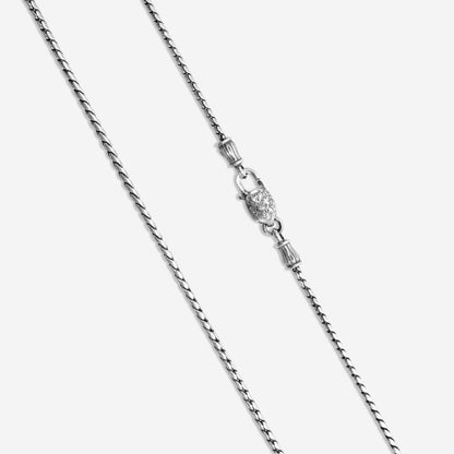 KONSTANTINO - "Gen K 2" Sterling Silver & 18k Yellow Gold, Amethyst Triplet Cross - STKJ425-653 S/S Chain Included:CHKJ22-131-18 (Length - 18in.)"