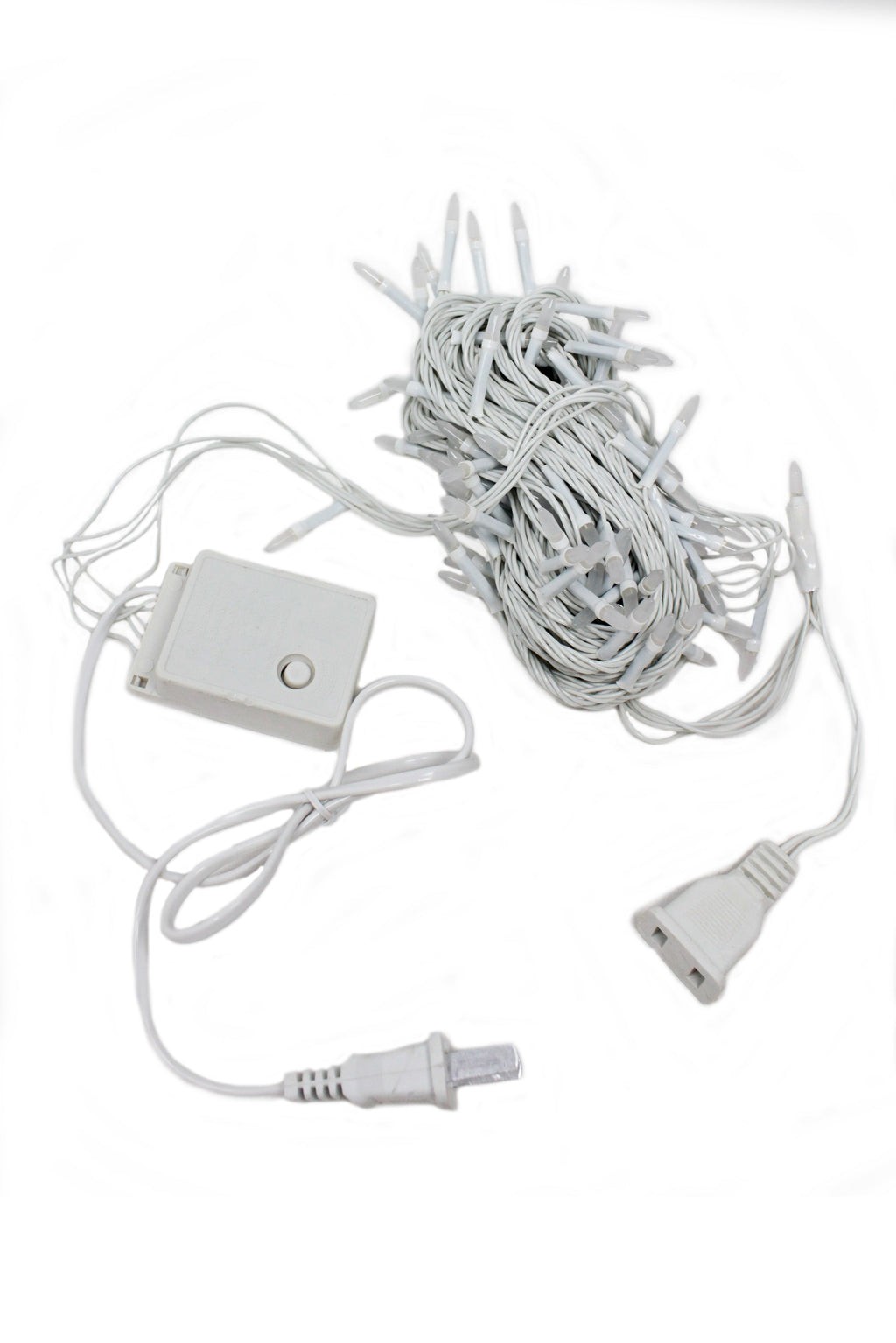 100 LED String Light with Connector - Green