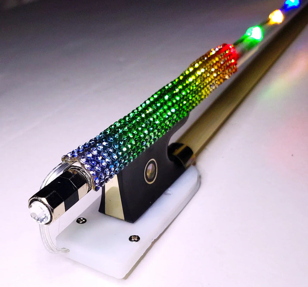 Rozanna's Multi Color Violin Glow Bow with 8 Lighting Setting NEW
