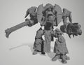 Medieval Mech Knight by 3DArtGuy 32mm scale, 50, 180mm, Miniature War Gaming Figure