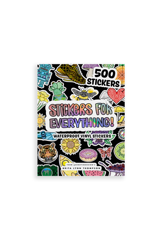 Stickers for Everything: 500 Waterproof Stickers
