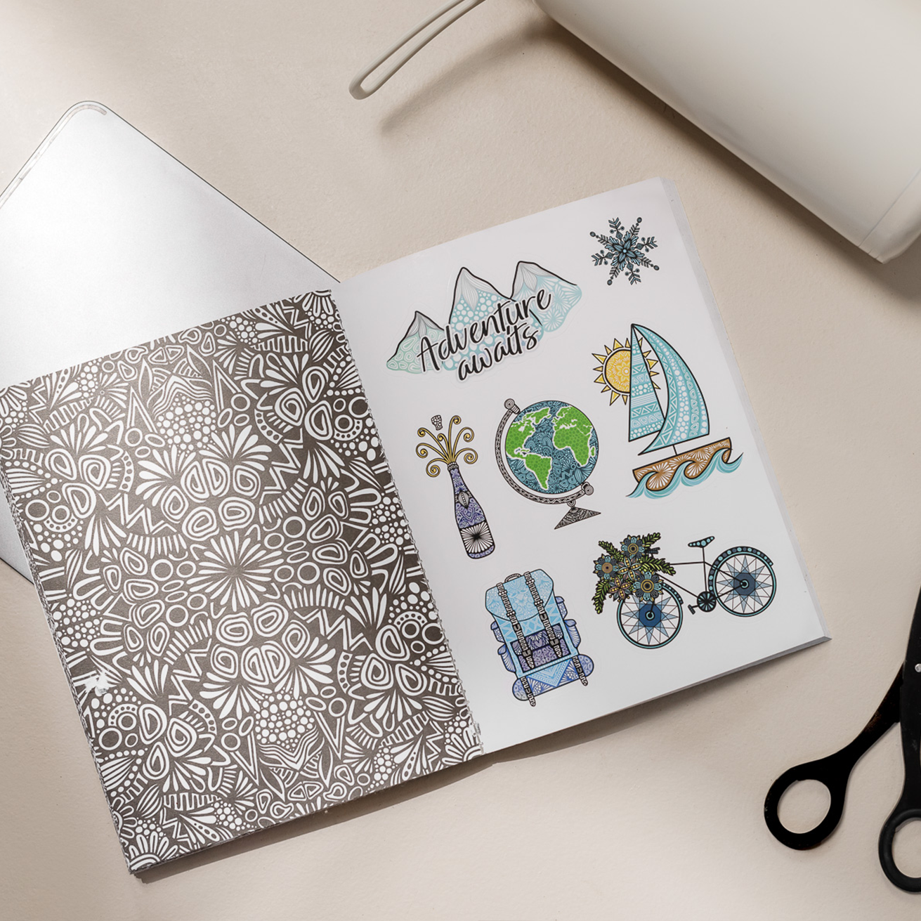 Stickers for Everything: 500 Waterproof Stickers