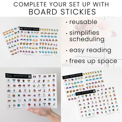 Ever Changing Acrylic Calendar | Classic Horizontal