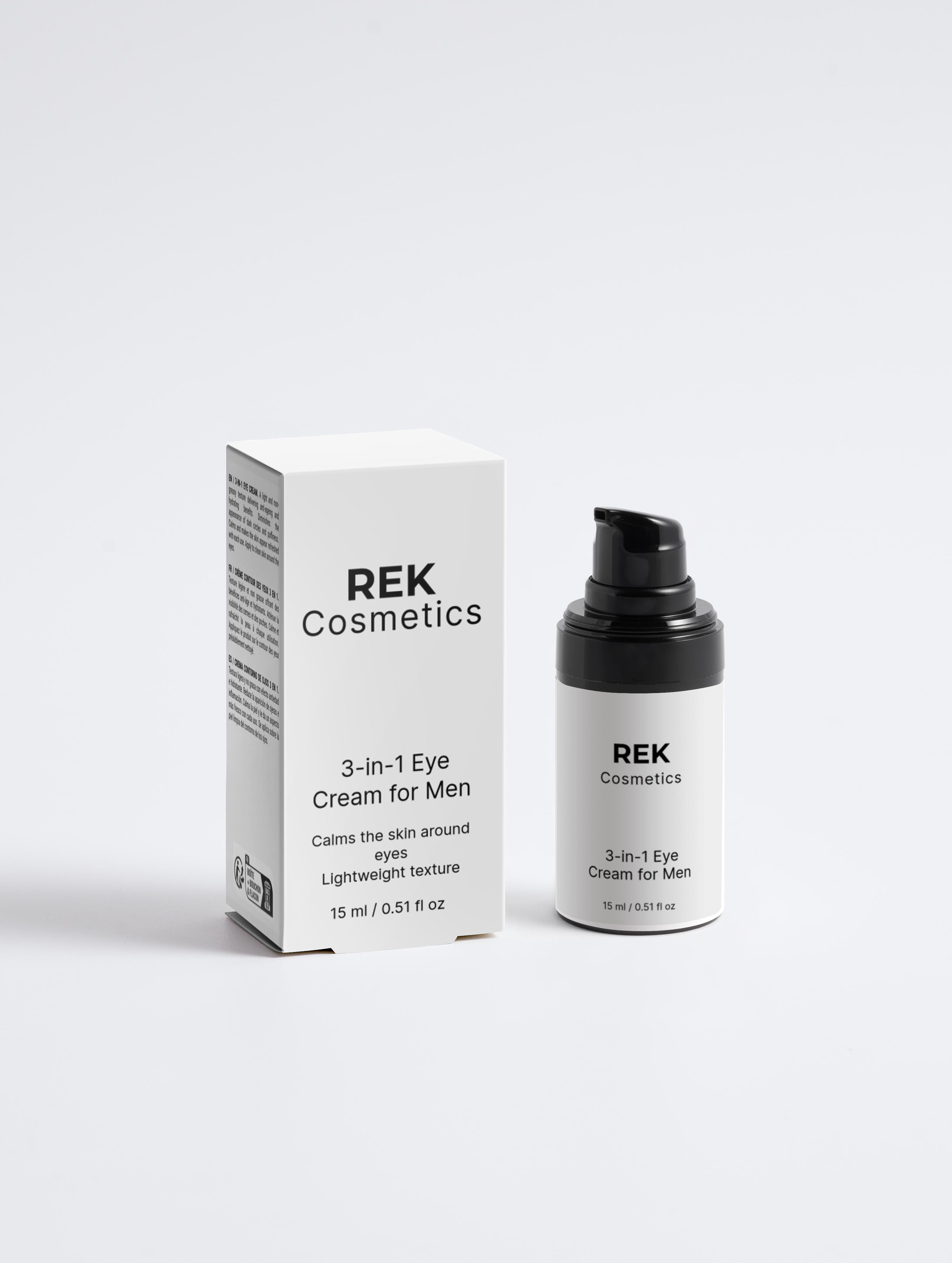 Fragrance-Free 3-in-1 Men's Eye Cream, Anti-Aging & Hydrating