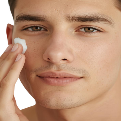 Two-Step Organic System Facial Wash and Moisturizer - For Young Adults/Teens
