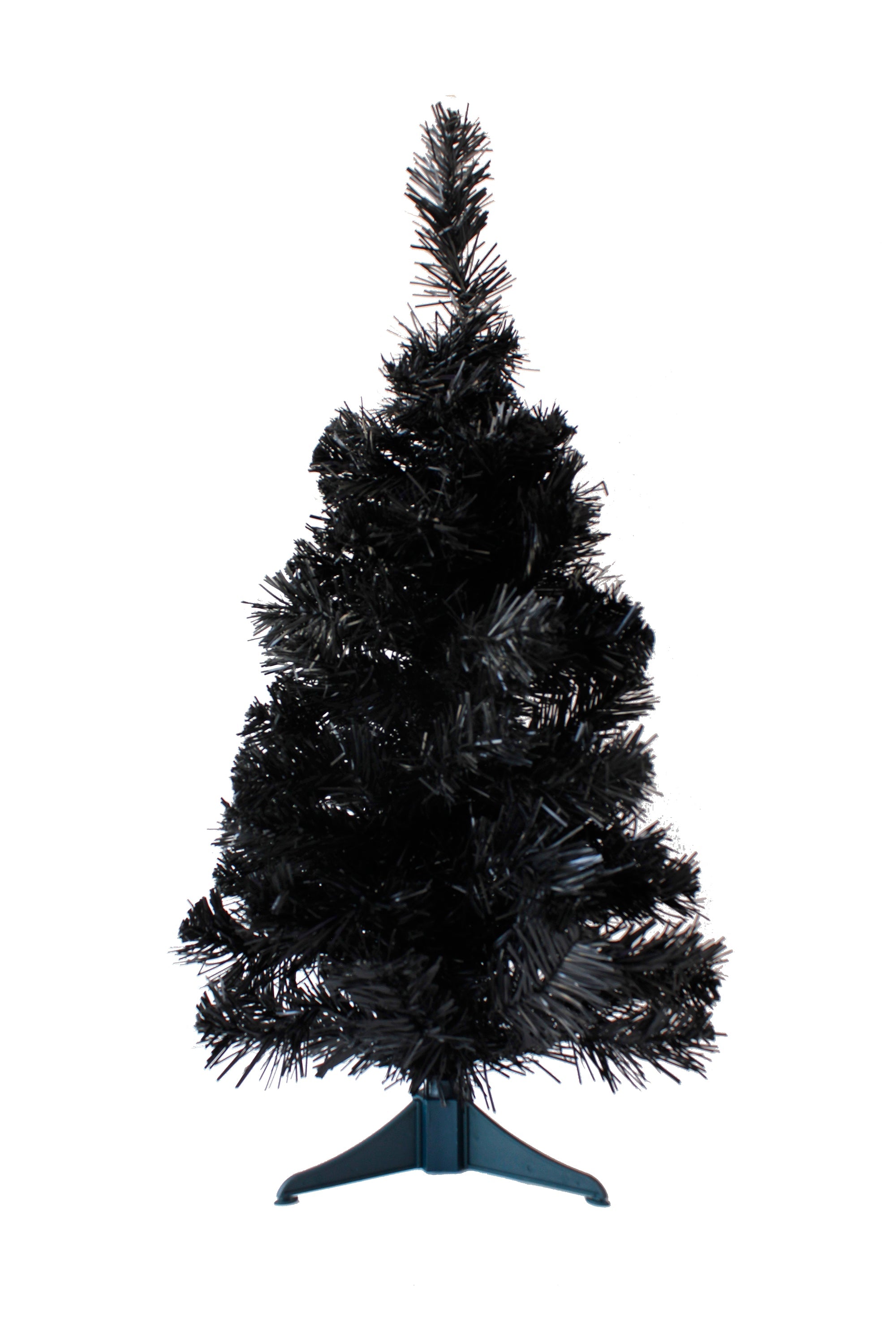 2' Black Tabletop Tree with Stand