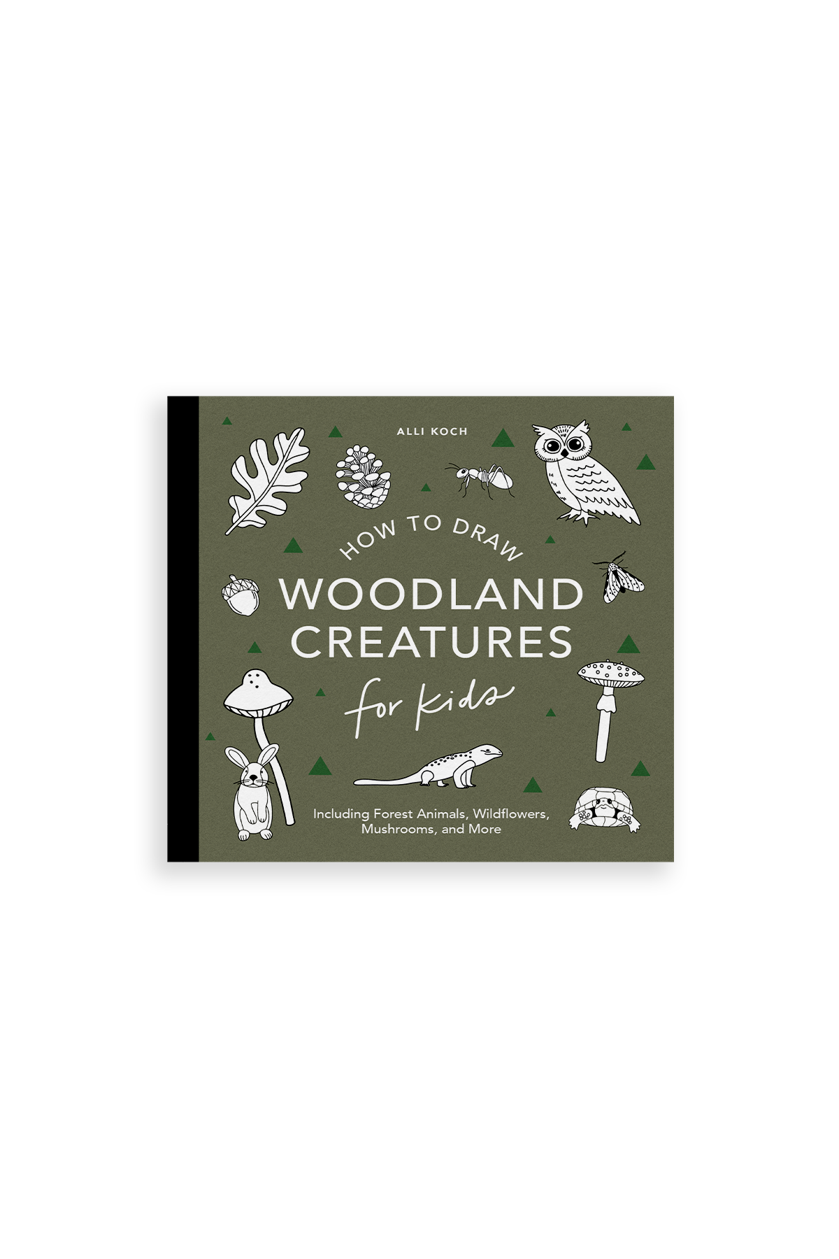 How to Draw for Kids: Mushrooms & Woodland Creatures for Kids